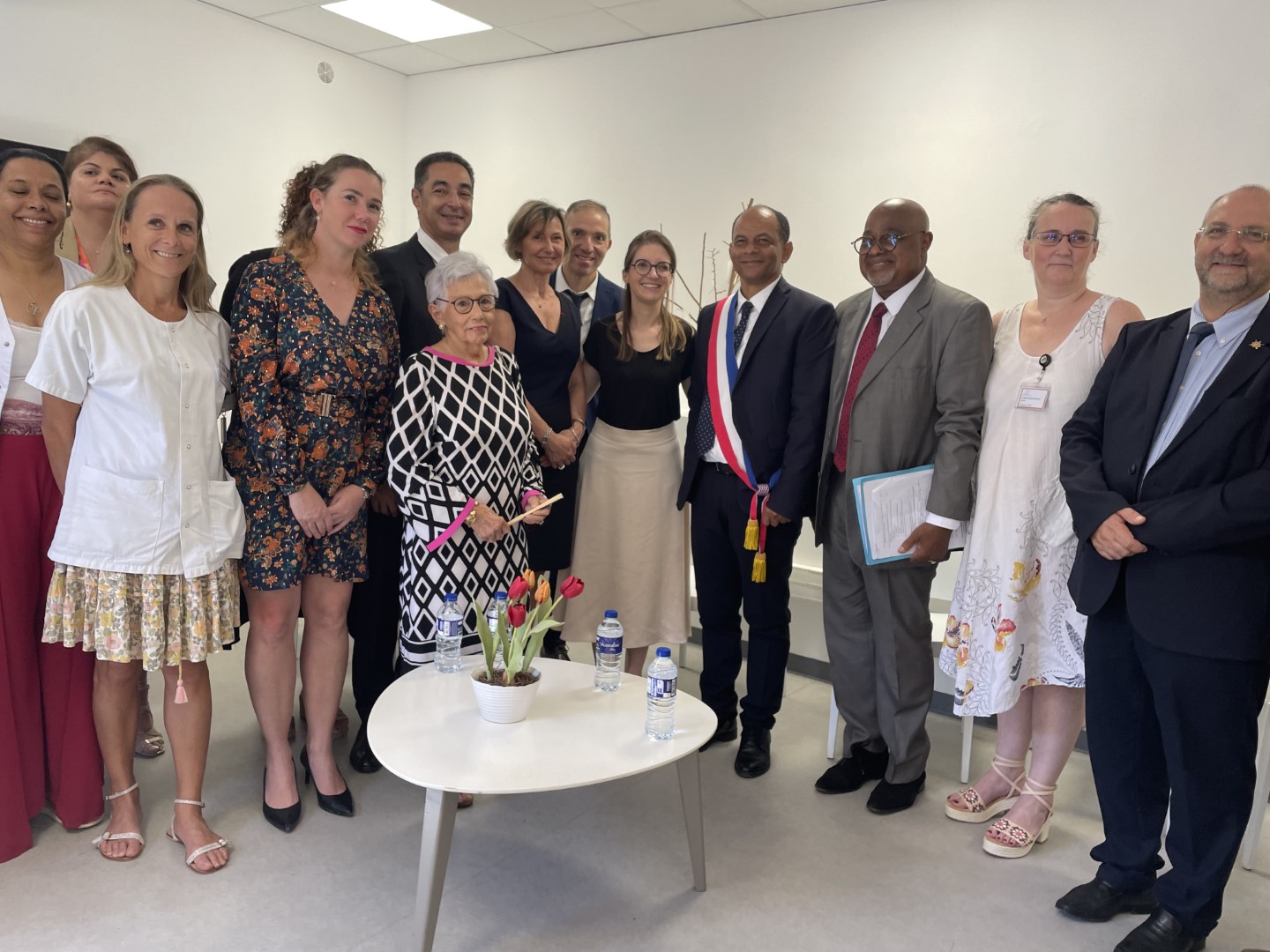  Inauguration de la Maison des Femmes, de la Mère et de l’Enfant de l’Ouest - photo de groupe