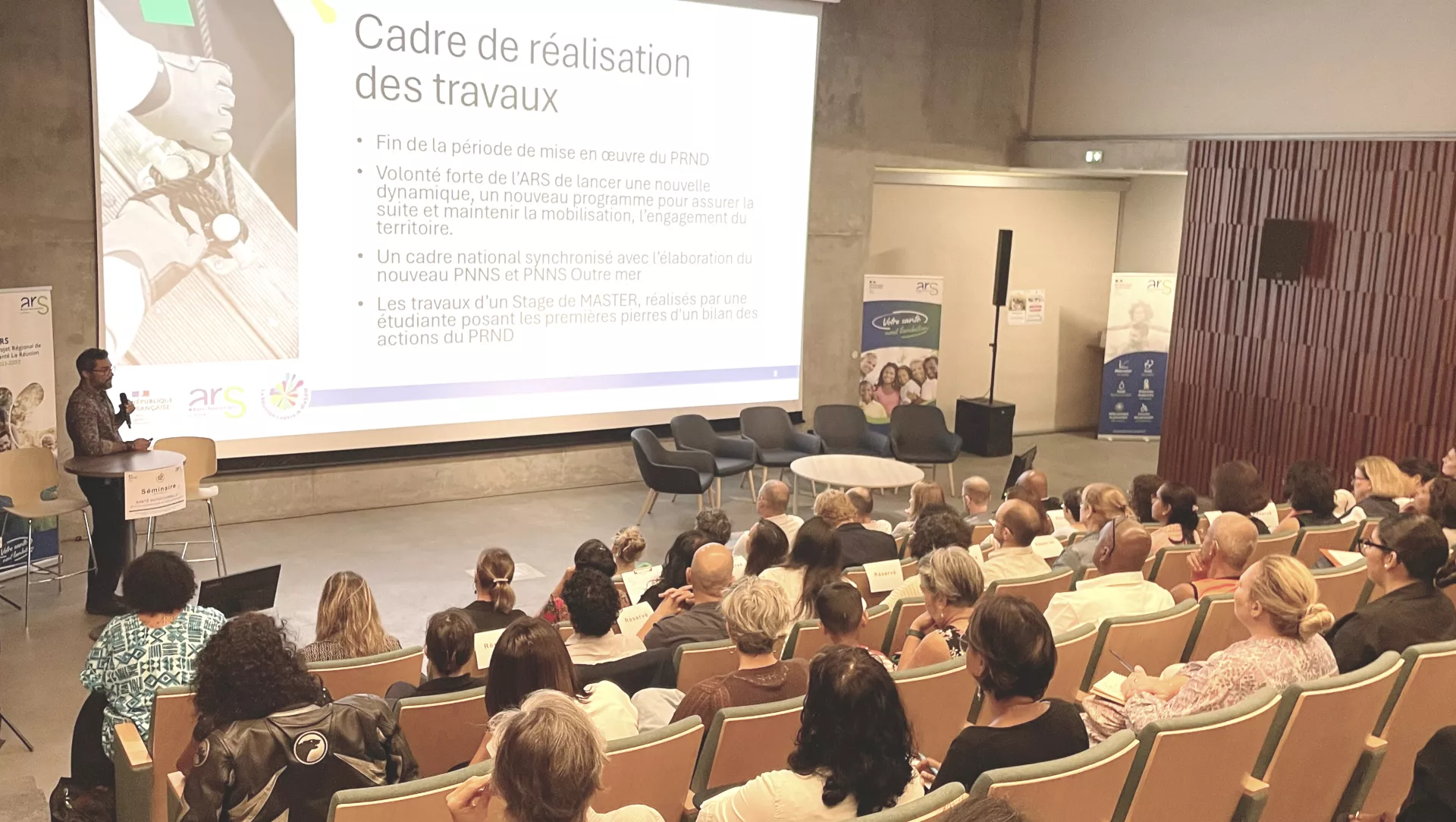 Intervention de Cédic PEDRE, Chargé de mission Nutrition/santé à l'ARS La Réunion