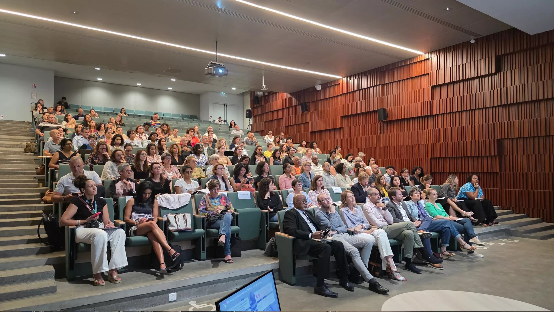 Photo d'ambiance (public en présence)