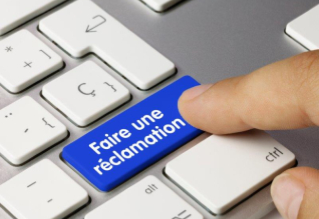 Faire une réclamation