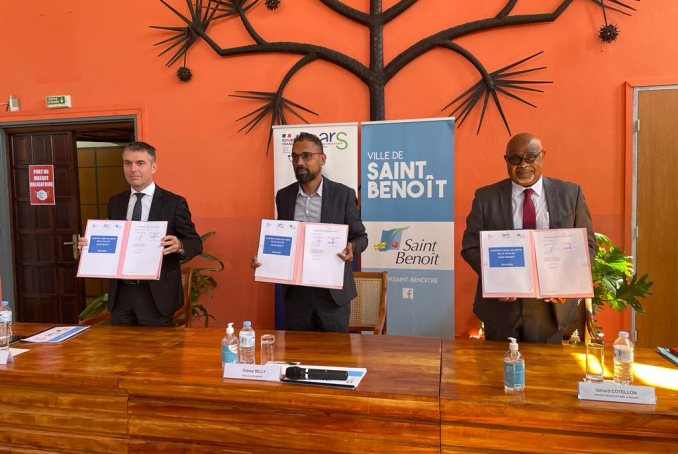 Signature du Contrat Local de Santé de la ville de St-Benoît 2023/2026