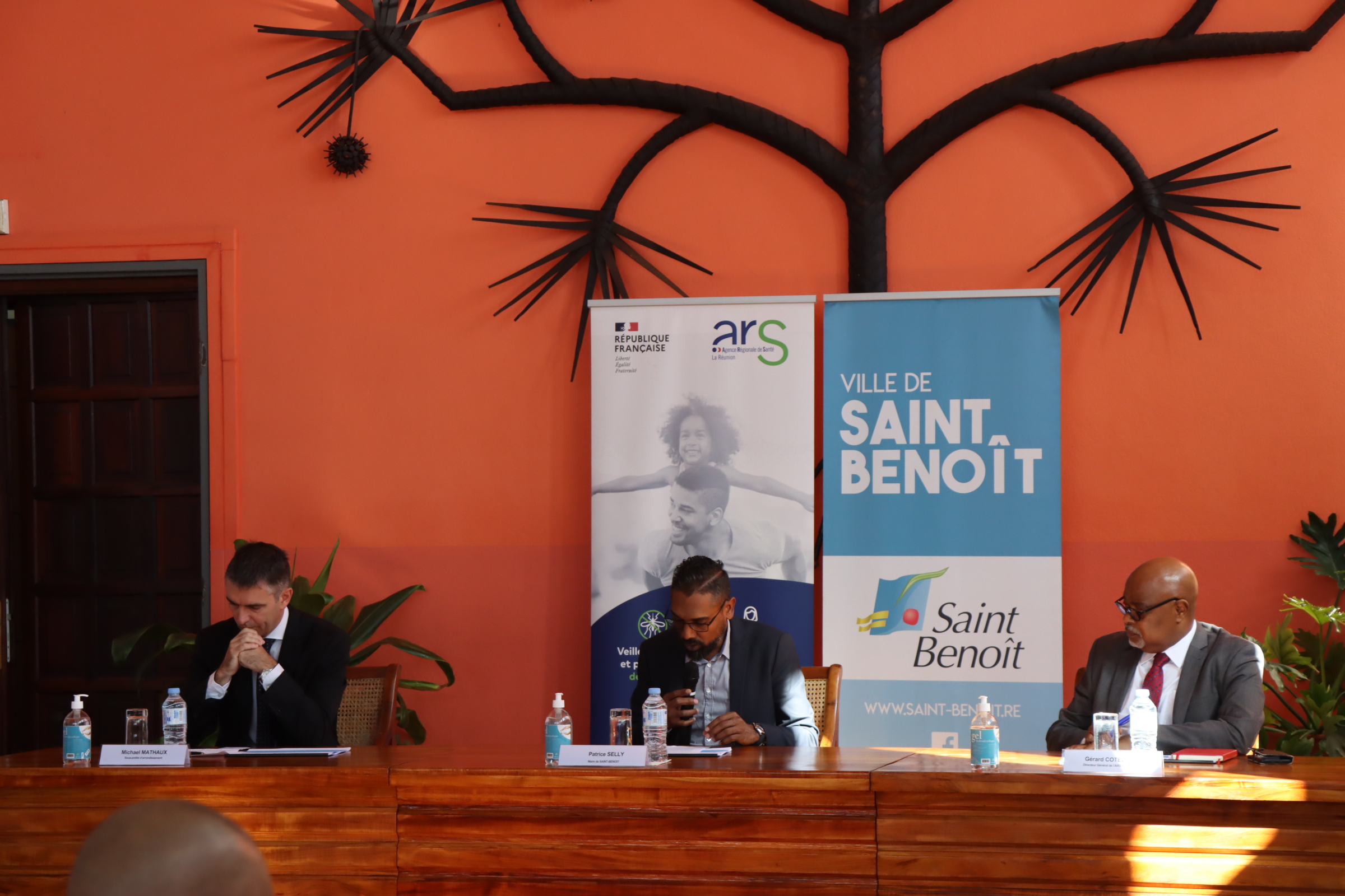 Signature du Contrat Local de Santé de la ville de Saint-Benoît 2023/2026
