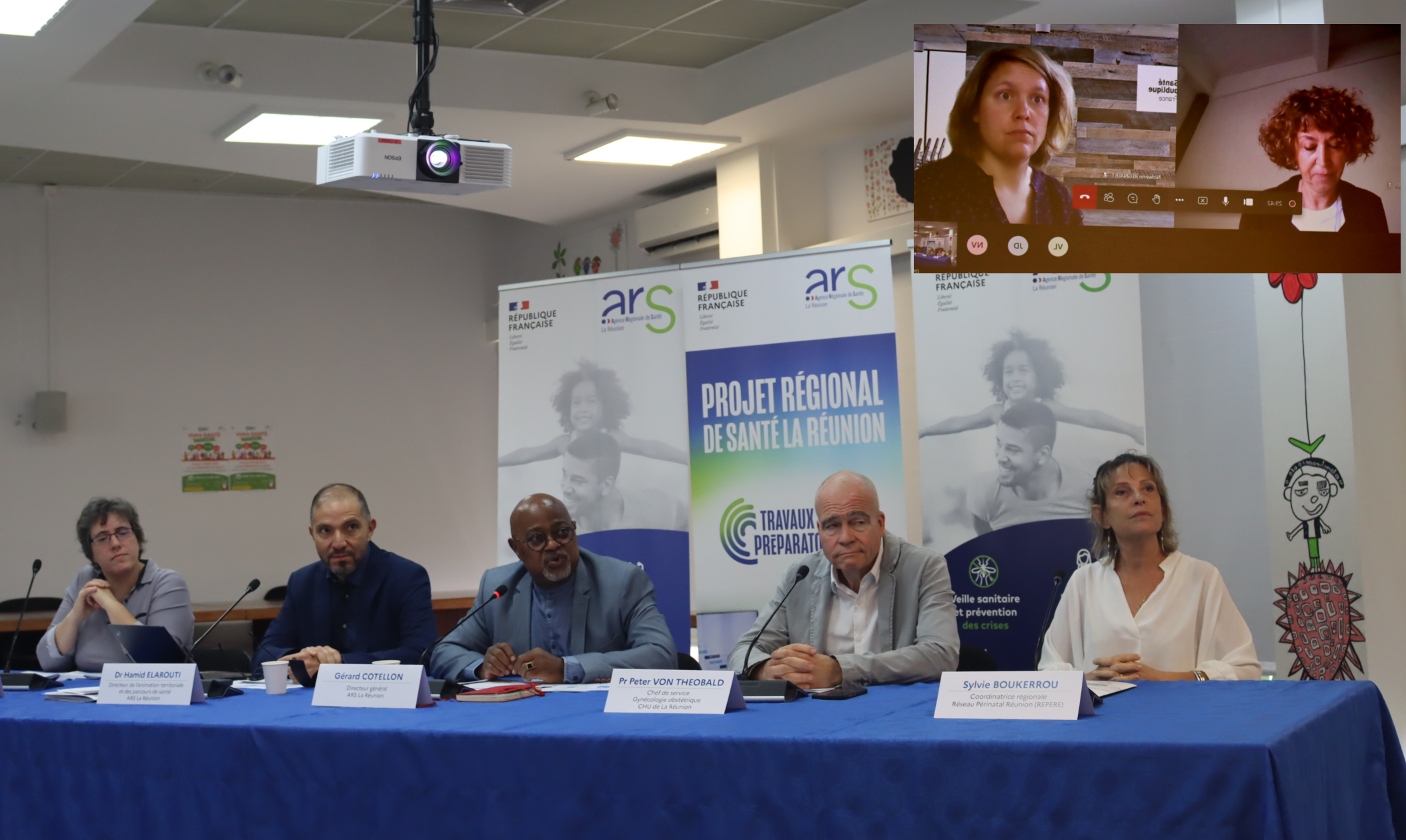 Conférence de presse Enquête nationale périnatale 2021 à La Réunion : évolution et comparaison avec la métropole 1