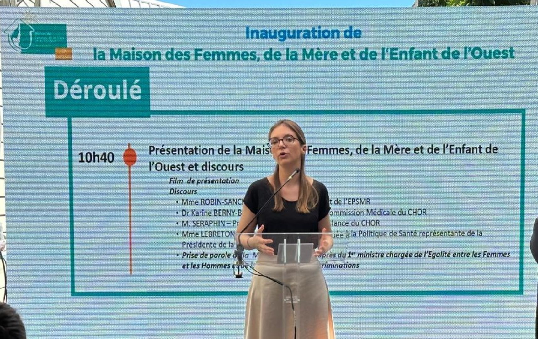  Inauguration de la Maison des Femmes, de la Mère et de l’Enfant de l’Ouest - Discours 2