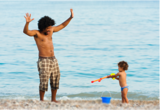 Visuel baignade en mer Outre-mer