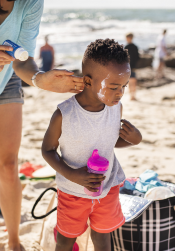 Enfant plage