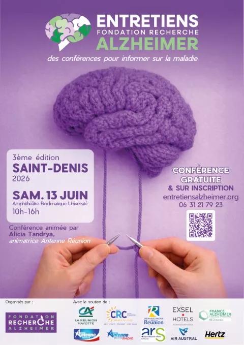 affiche Conference Alzheimer