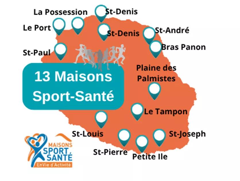 13 Maisons sport santé à La Réunion