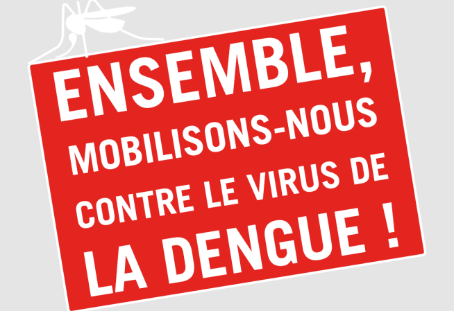 Ensemble, MOBILISONS-NOUS contre le virus de la dengue !